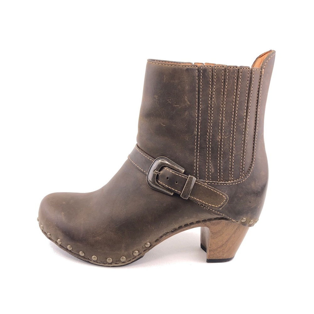 Dansko Rihanna Brown Leather Ankle Boots EUR 39